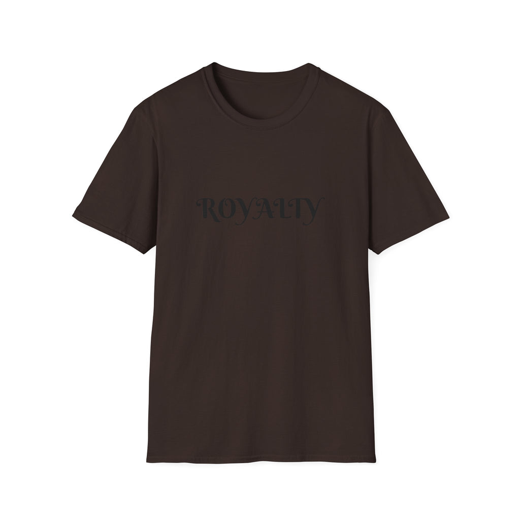 Royalty Graphic T-Shirt — Elegant Script "ROYALTY" Tee for Women & Men