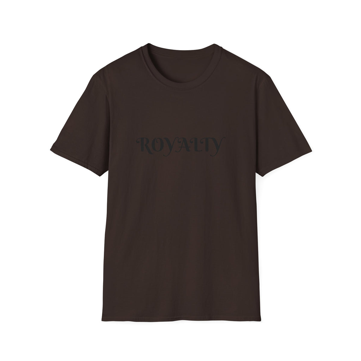 Royalty Graphic T-Shirt — Elegant Script "ROYALTY" Tee for Women & Men