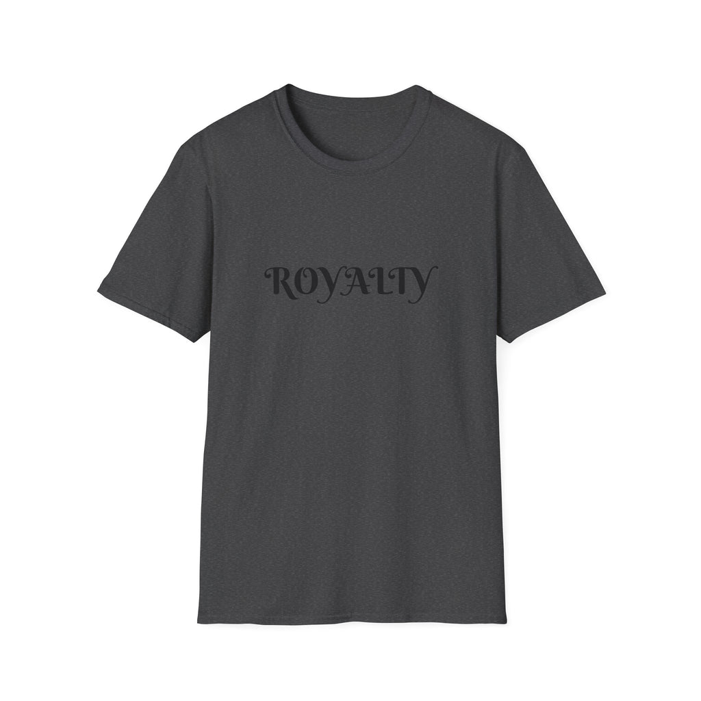 Royalty Graphic T-Shirt — Elegant Script "ROYALTY" Tee for Women & Men
