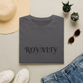 Royalty Graphic T-Shirt — Elegant Script "ROYALTY" Tee for Women & Men