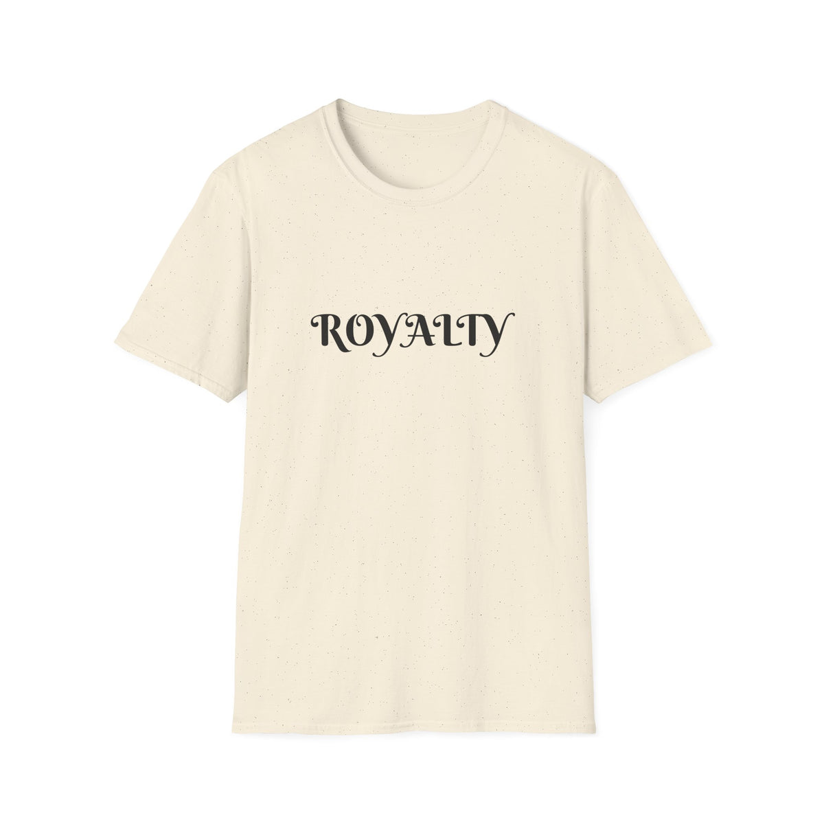 Royalty Graphic T-Shirt — Elegant Script "ROYALTY" Tee for Women & Men