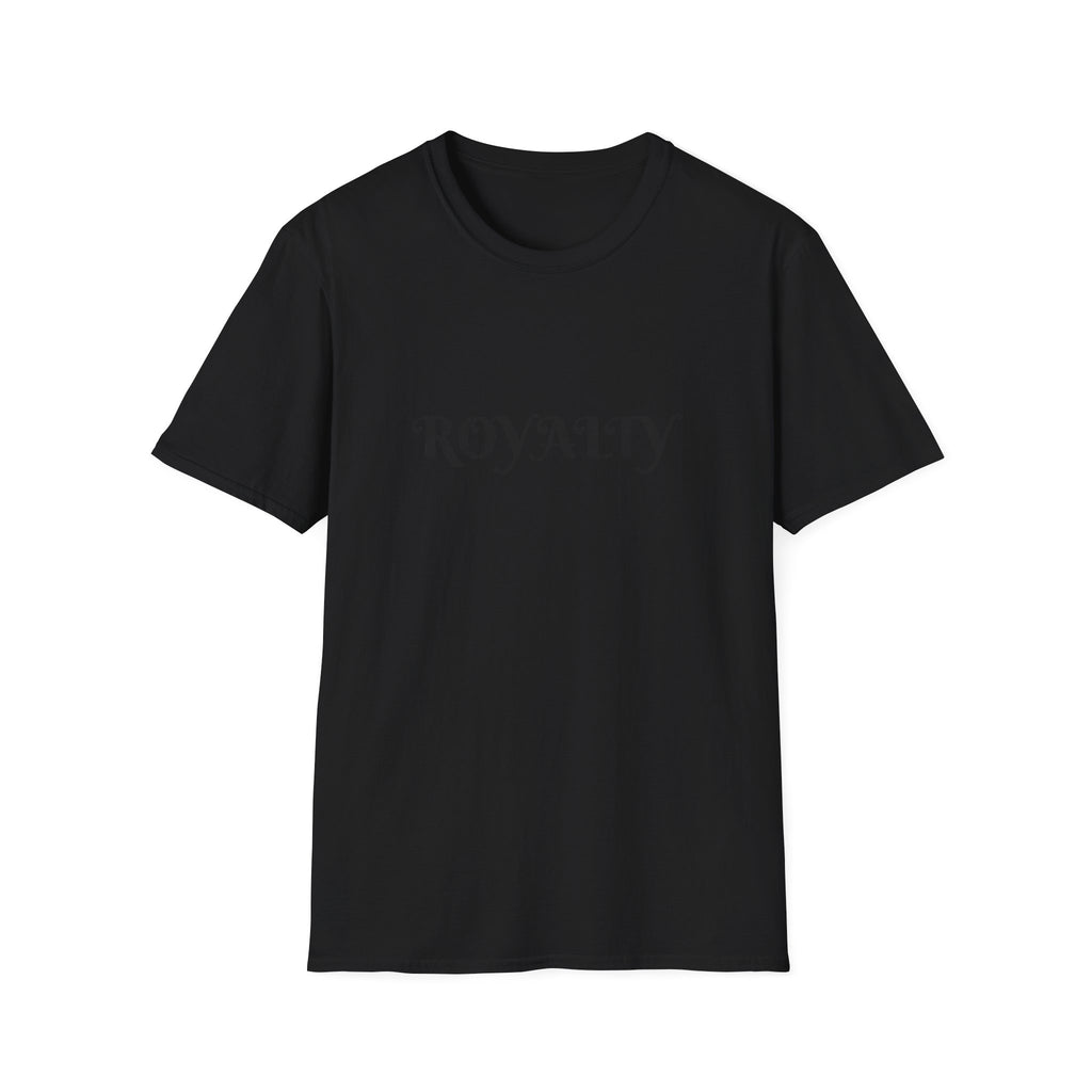 Royalty Graphic T-Shirt — Elegant Script "ROYALTY" Tee for Women & Men