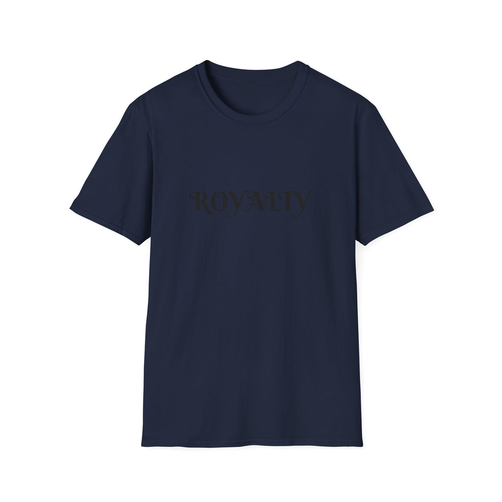 Royalty Graphic T-Shirt — Elegant Script "ROYALTY" Tee for Women & Men