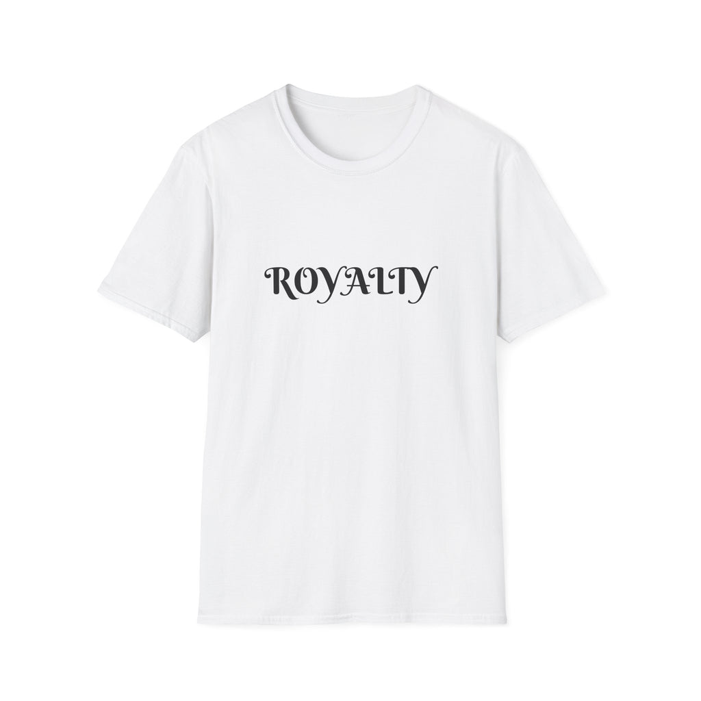 Royalty Graphic T-Shirt — Elegant Script "ROYALTY" Tee for Women & Men