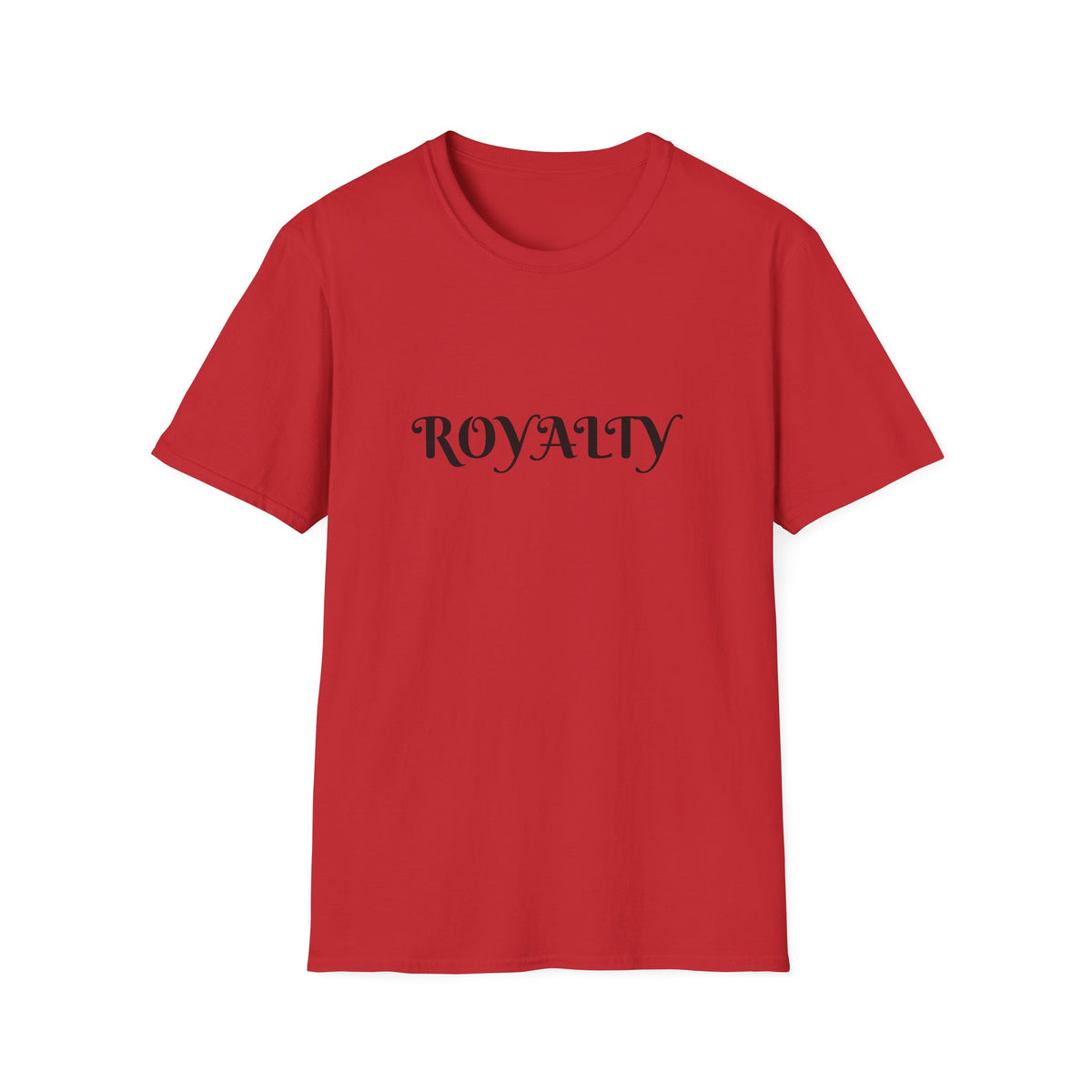 Royalty Graphic T-Shirt — Elegant Script "ROYALTY" Tee for Women & Men