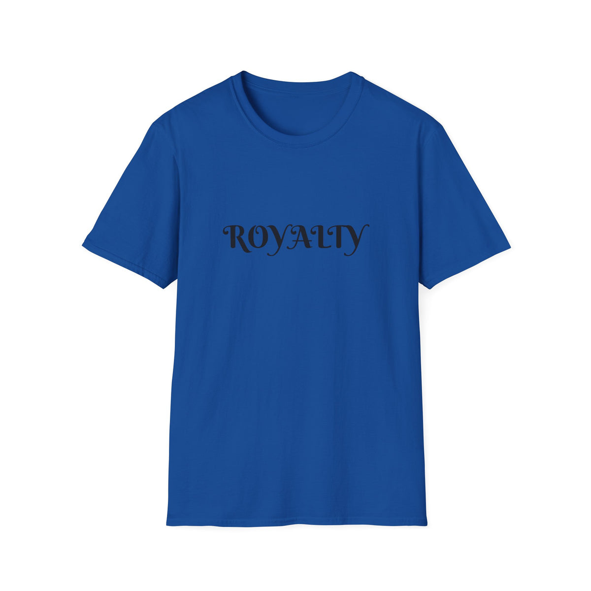 Royalty Graphic T-Shirt — Elegant Script "ROYALTY" Tee for Women & Men